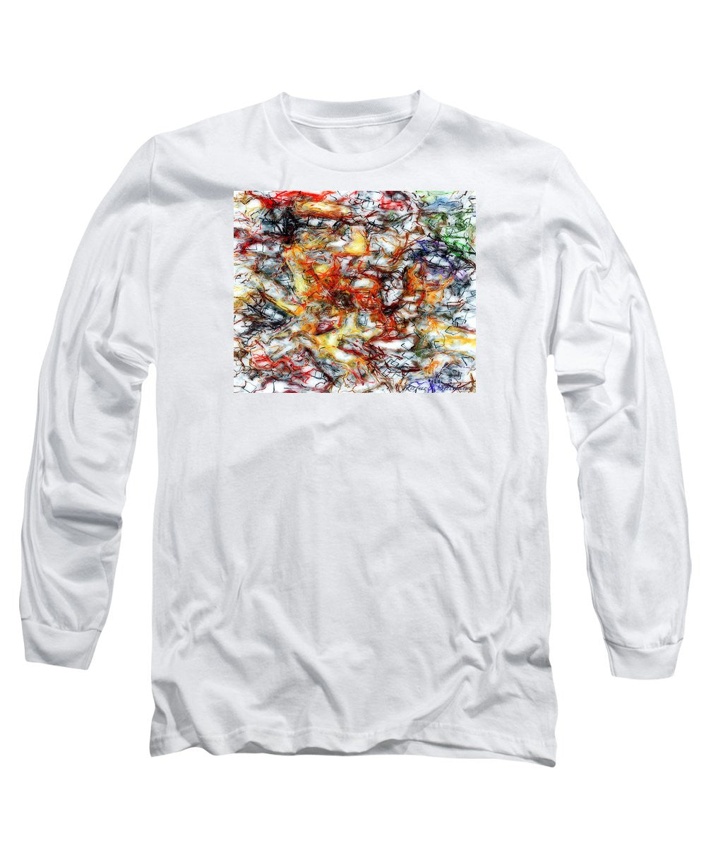 Long Sleeve T-Shirt - Abstract 9591