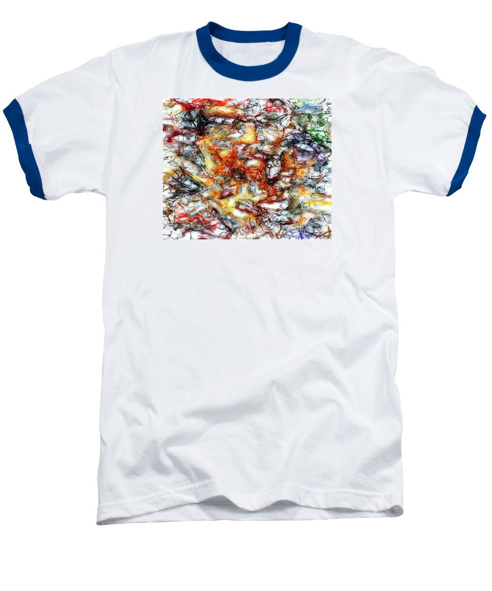 Baseball T-Shirt - Abstract 9591