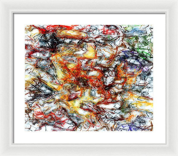 Framed Print - Abstract 9591