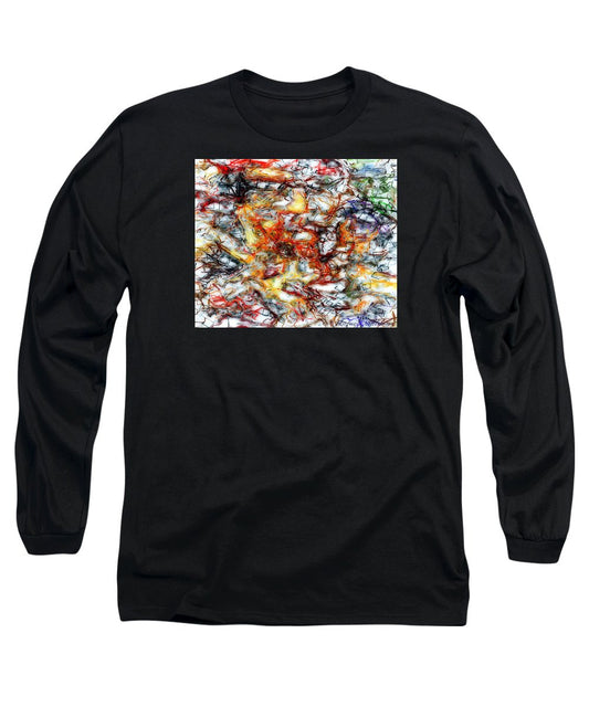 Long Sleeve T-Shirt - Abstract 9591