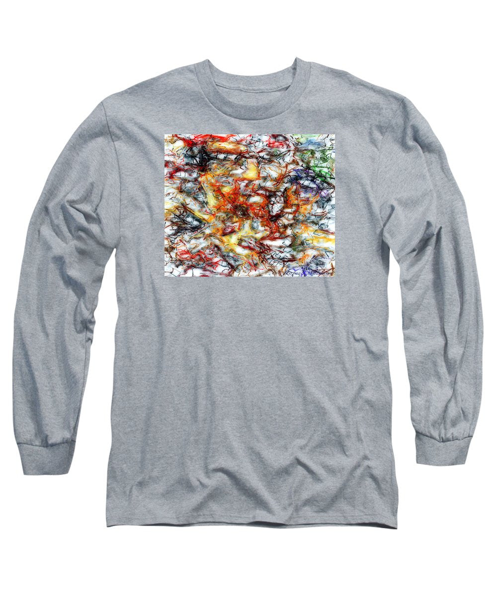 Long Sleeve T-Shirt - Abstract 9591