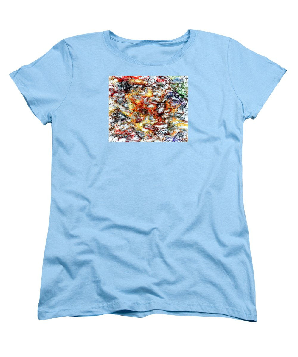 Women's T-Shirt (Standard Cut) - Abstract 9591