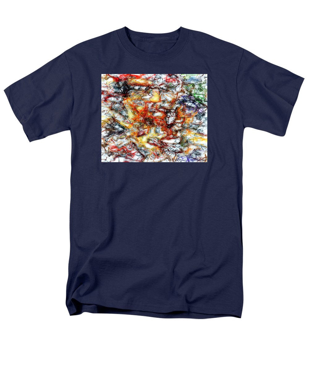 Men's T-Shirt  (Regular Fit) - Abstract 9591