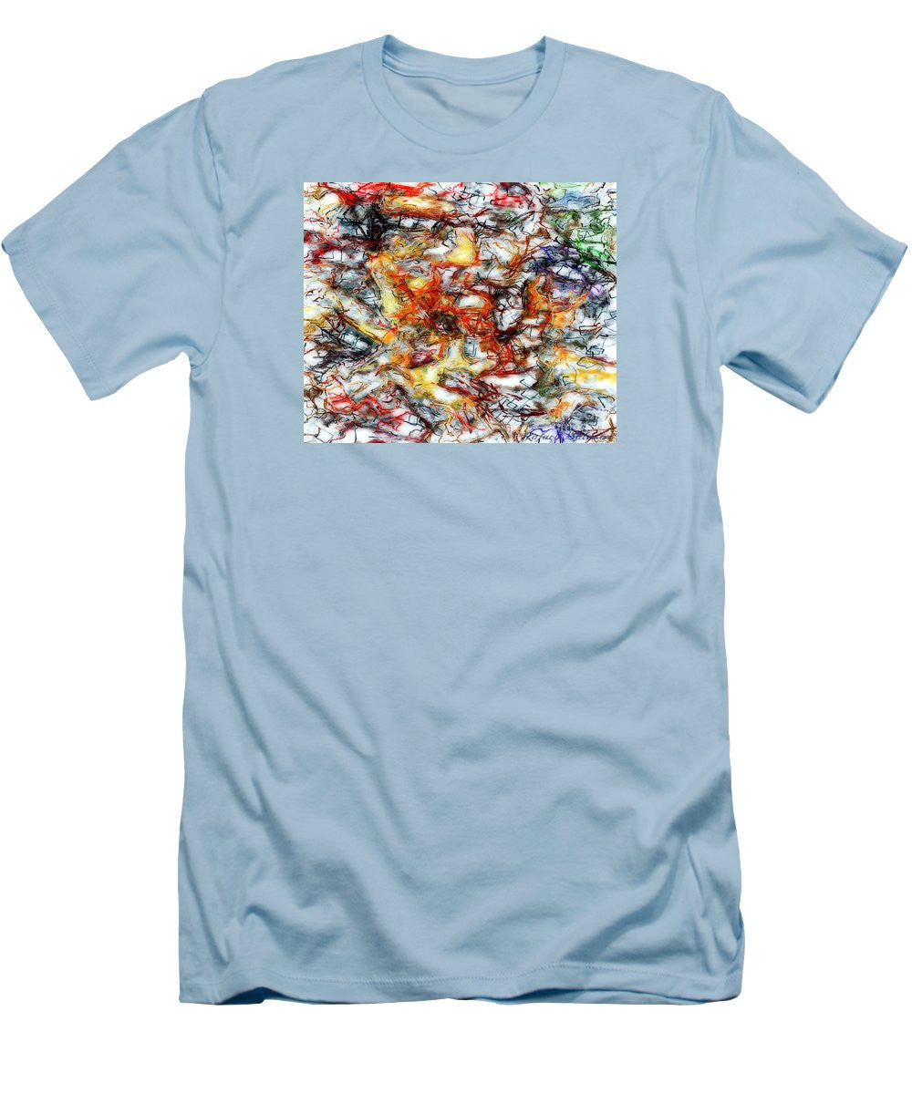 Men's T-Shirt (Slim Fit) - Abstract 9591