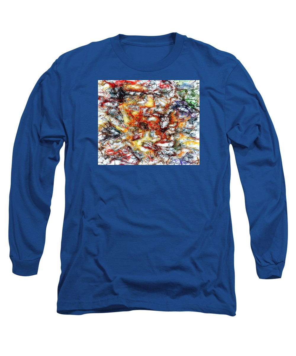 Long Sleeve T-Shirt - Abstract 9591