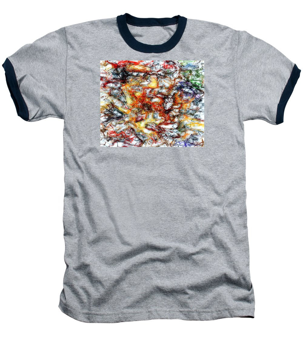Baseball T-Shirt - Abstract 9591