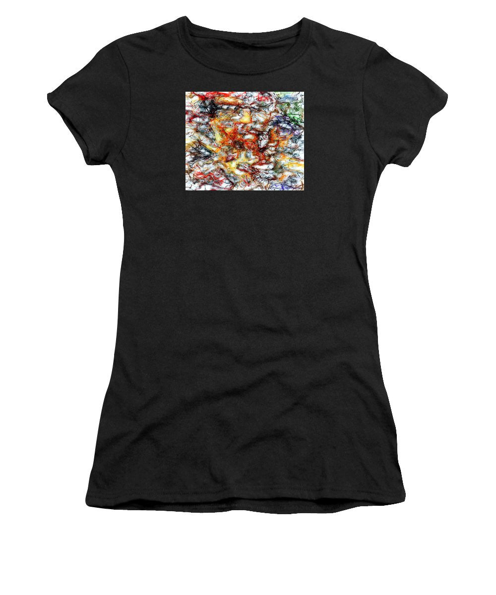 Women's T-Shirt (Junior Cut) - Abstract 9591