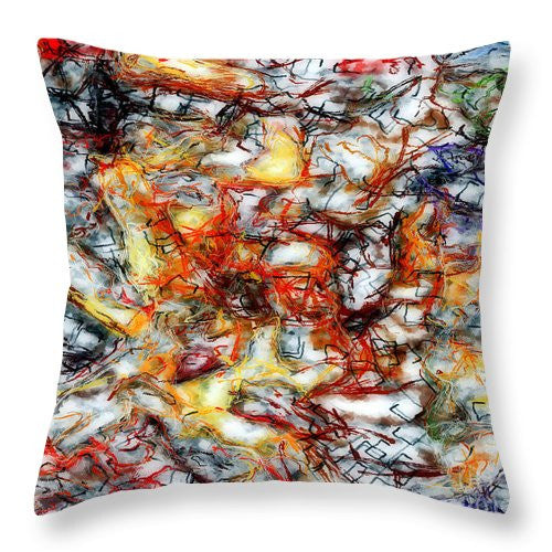 Throw Pillow - Abstract 9591
