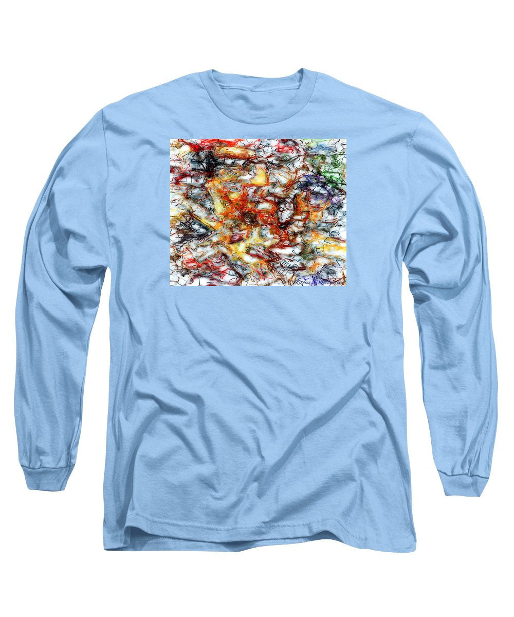 Long Sleeve T-Shirt - Abstract 9591