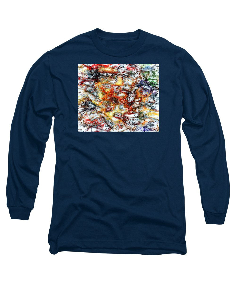 Long Sleeve T-Shirt - Abstract 9591