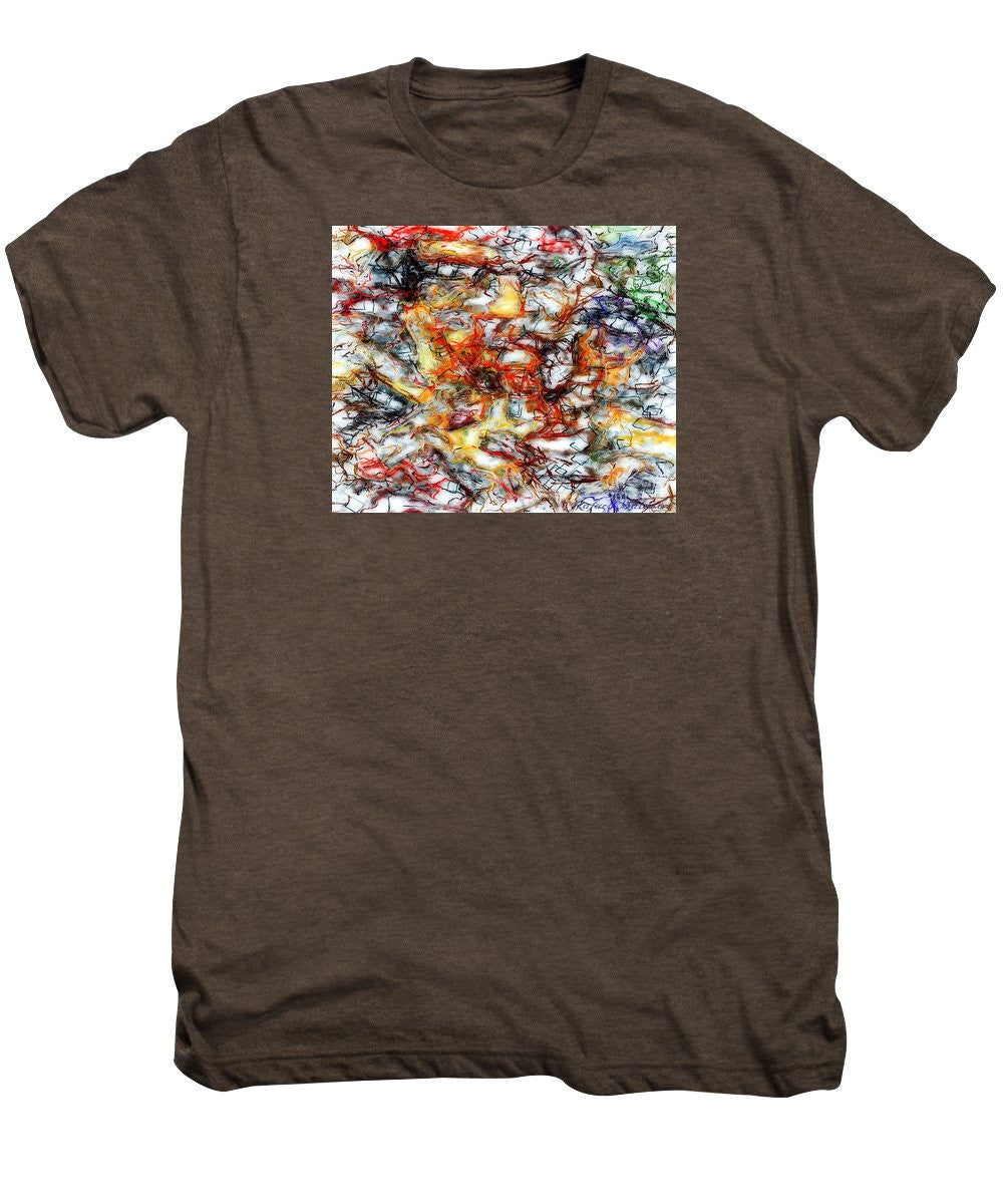 Men's Premium T-Shirt - Abstract 9591