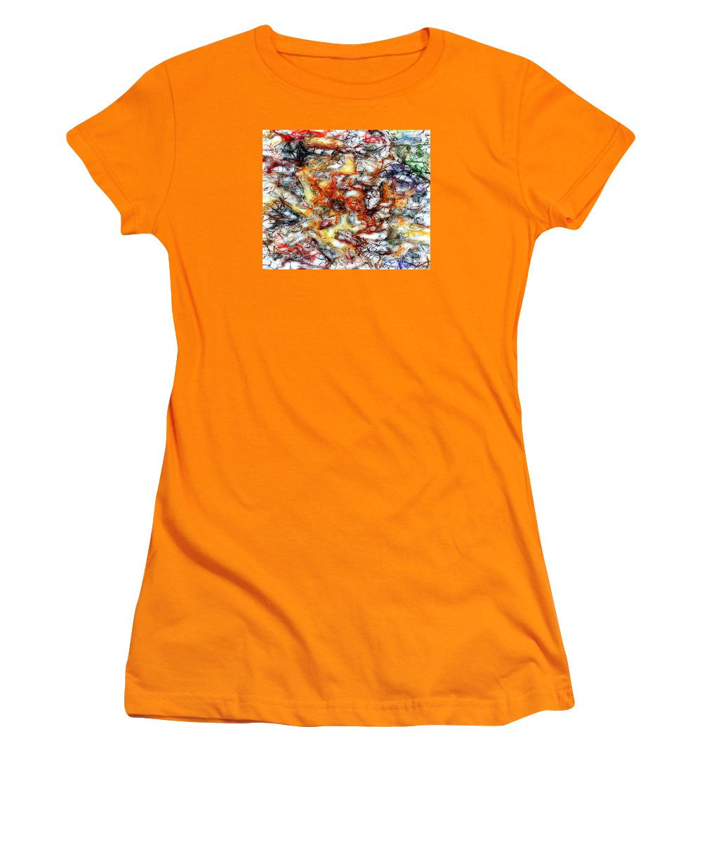 Women's T-Shirt (Junior Cut) - Abstract 9591