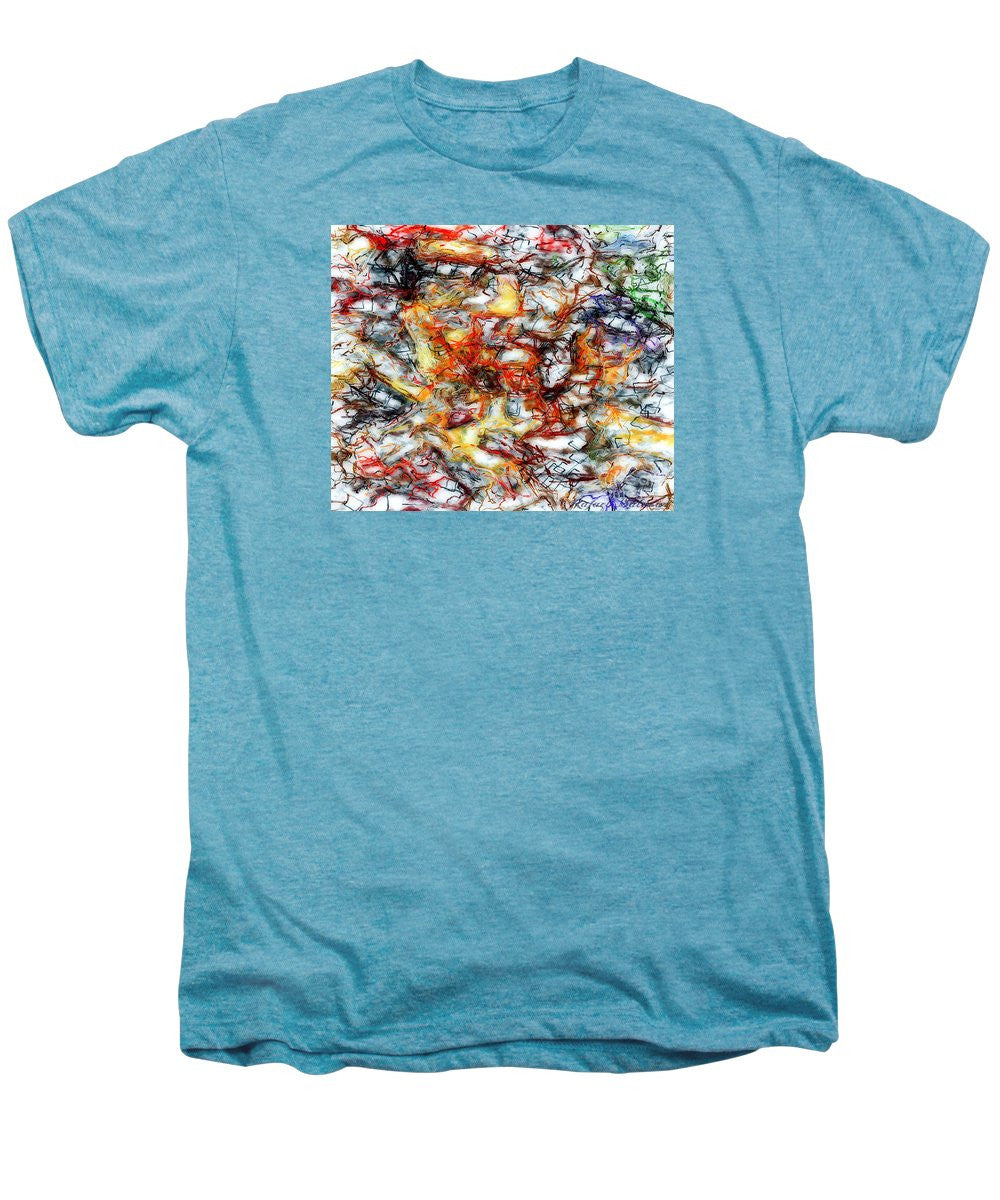 Men's Premium T-Shirt - Abstract 9591