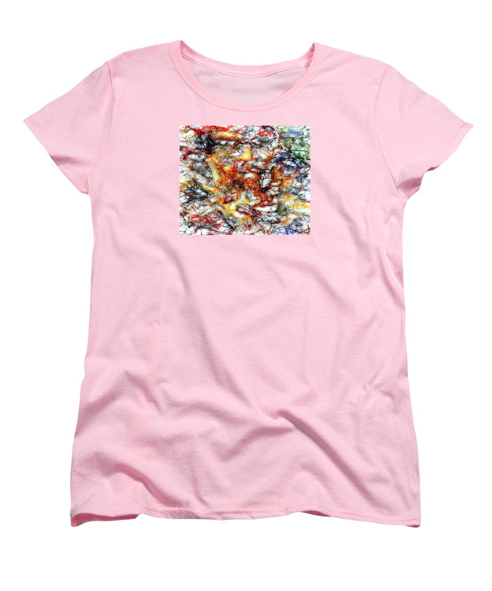 Women's T-Shirt (Standard Cut) - Abstract 9591
