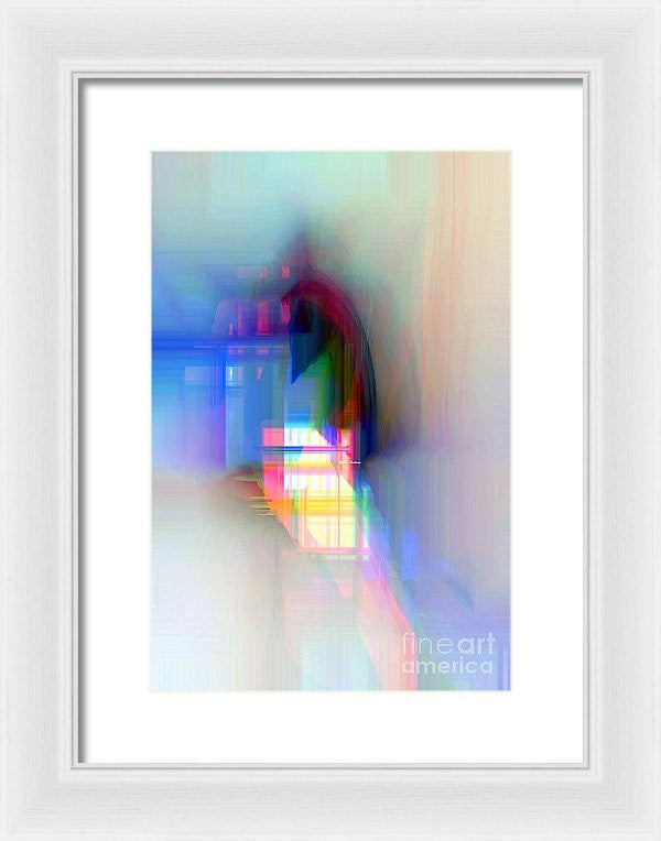 Framed Print - Abstract 9592