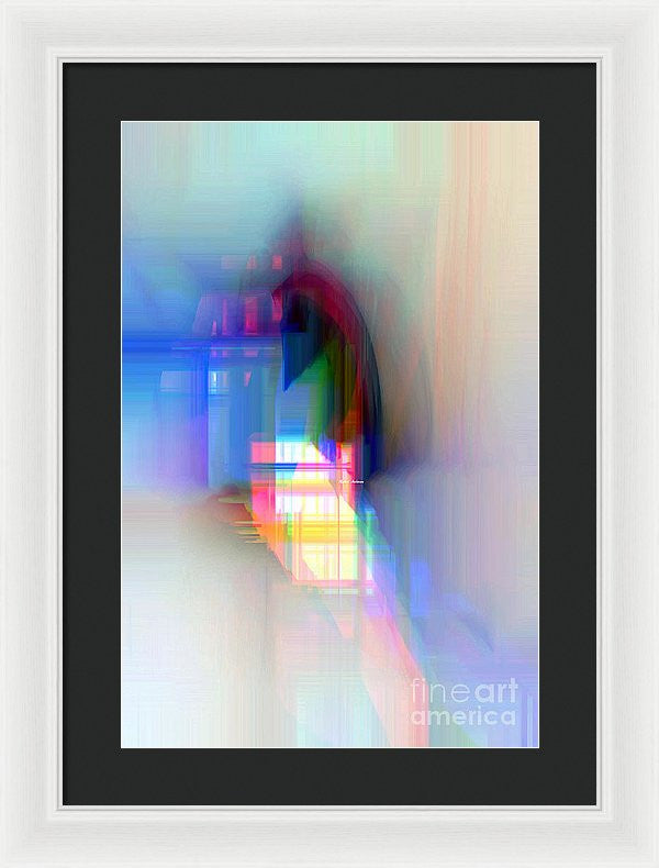 Framed Print - Abstract 9592