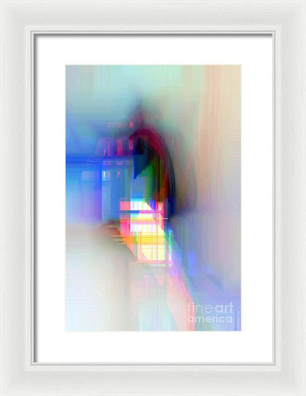 Framed Print - Abstract 9592