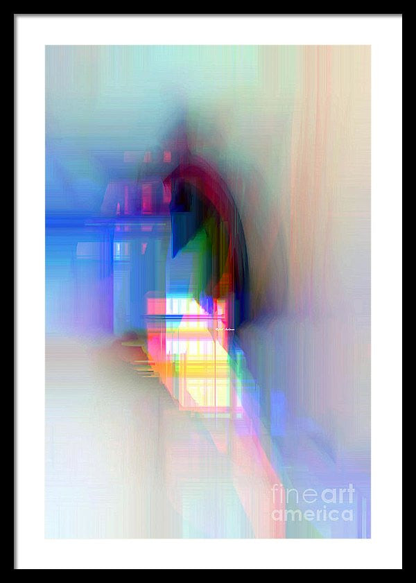 Framed Print - Abstract 9592