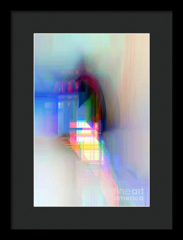 Framed Print - Abstract 9592