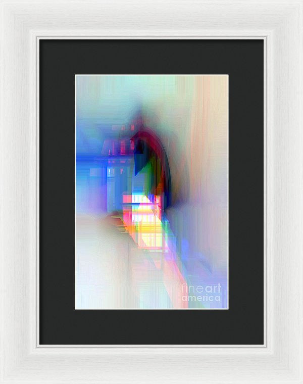 Framed Print - Abstract 9592