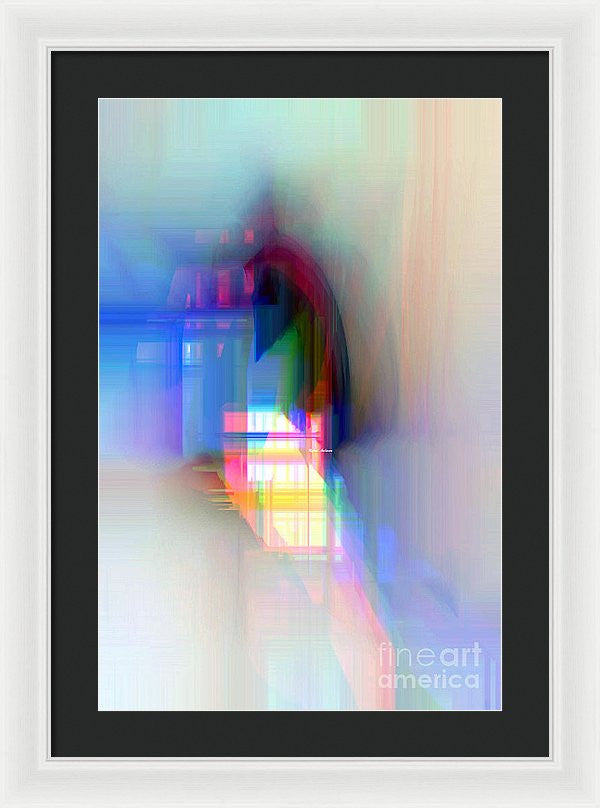 Framed Print - Abstract 9592