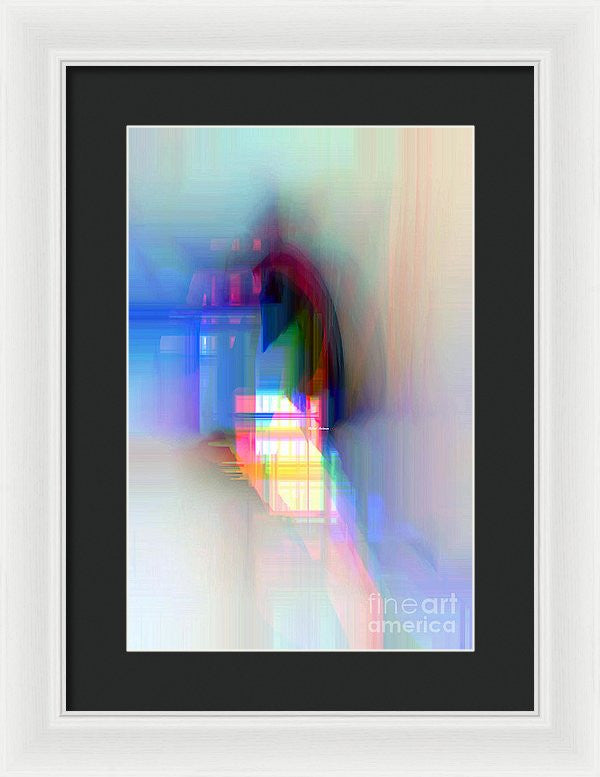 Framed Print - Abstract 9592