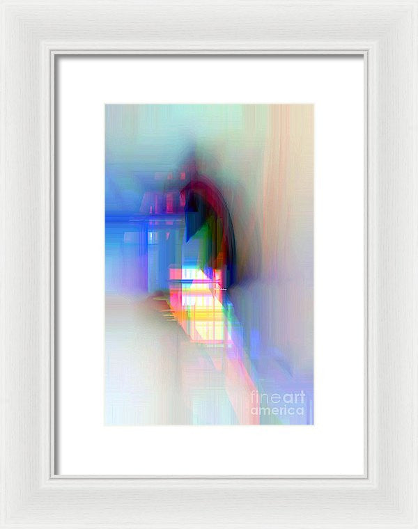 Framed Print - Abstract 9592