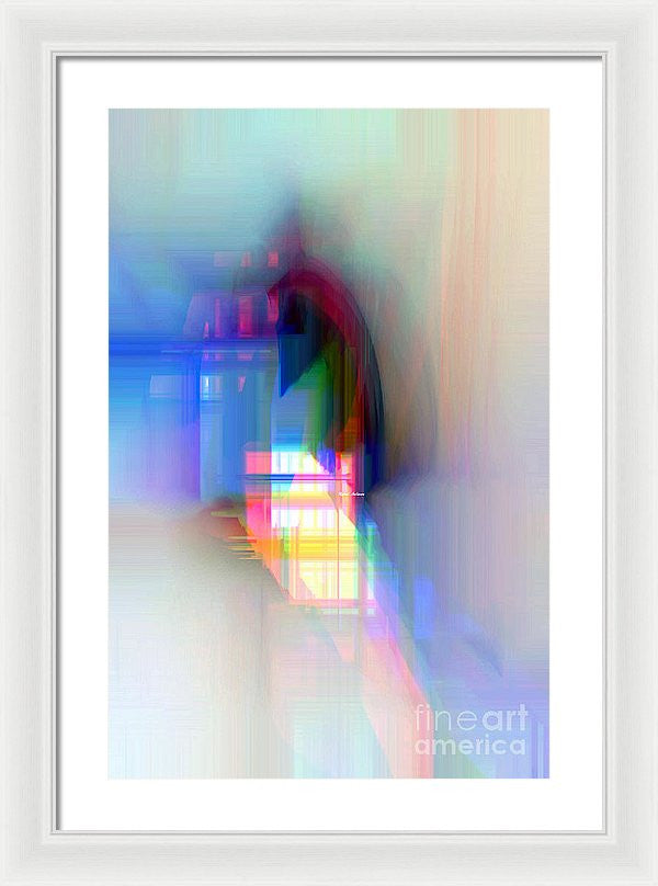 Framed Print - Abstract 9592