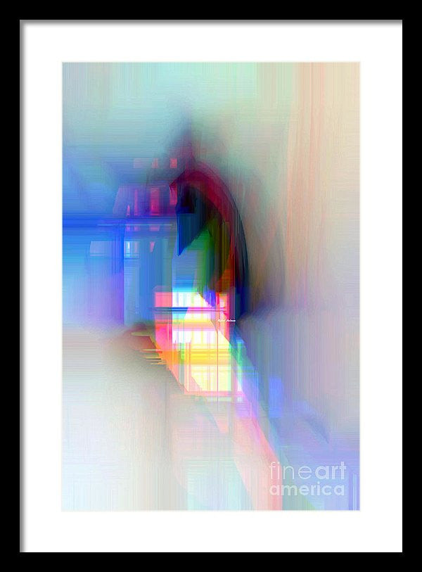 Framed Print - Abstract 9592