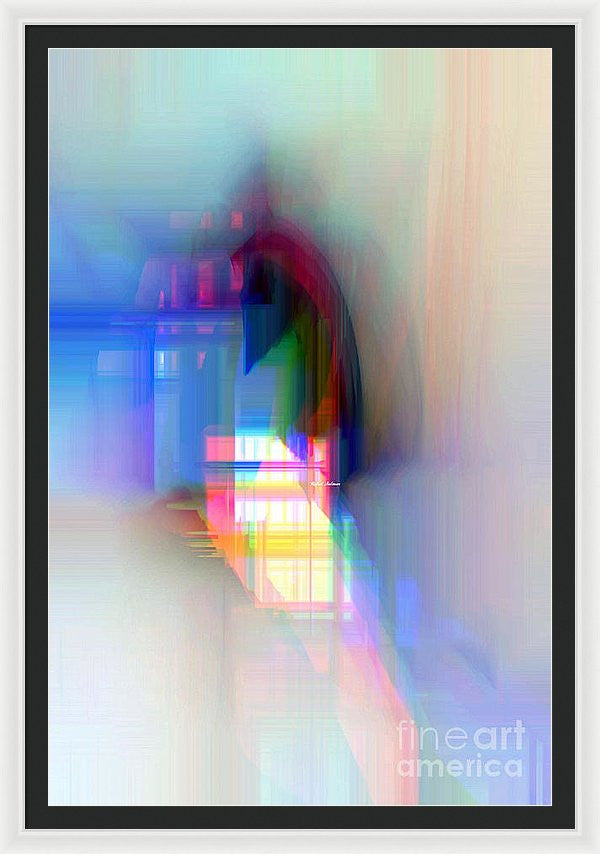 Framed Print - Abstract 9592