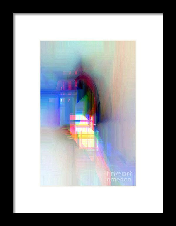 Framed Print - Abstract 9592