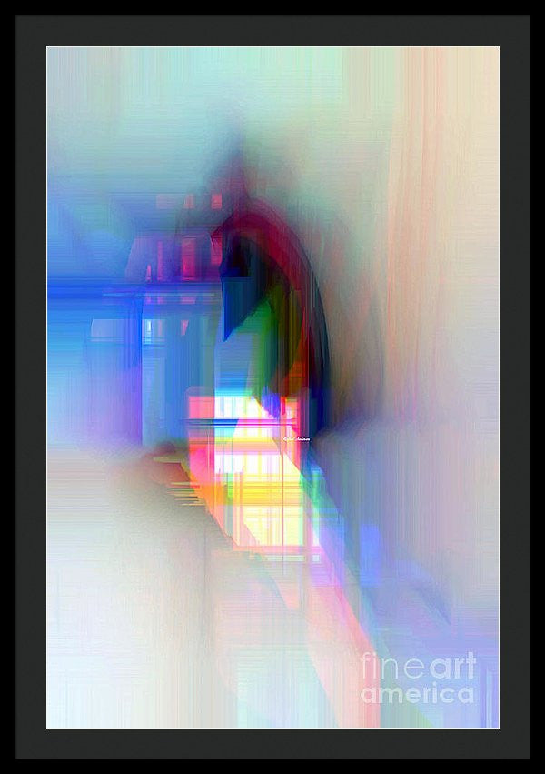 Framed Print - Abstract 9592