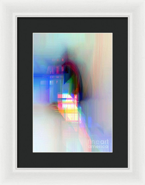 Framed Print - Abstract 9592