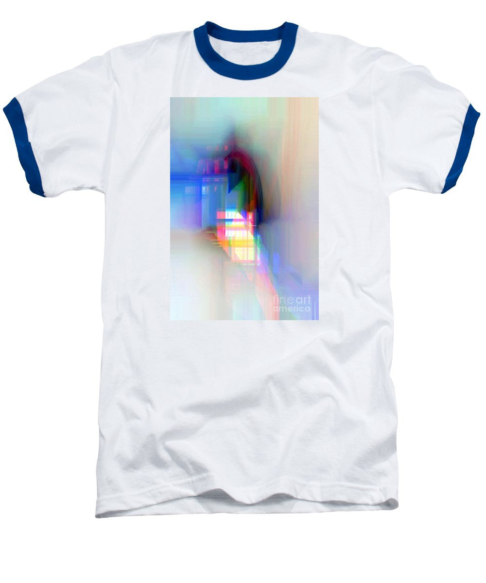 T-shirt de baseball - Abstrait 9592