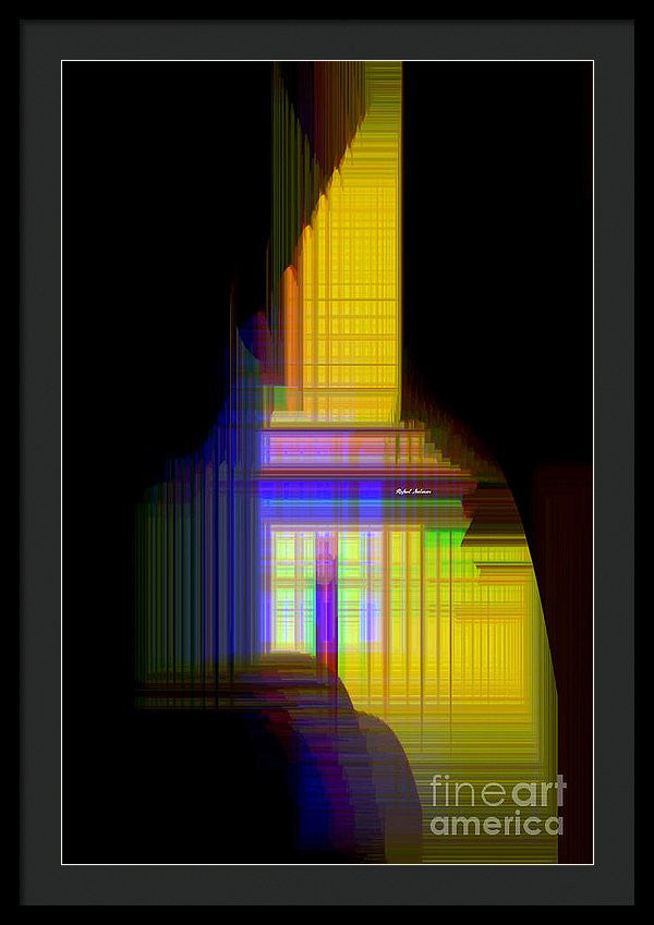 Framed Print - Abstract 9593