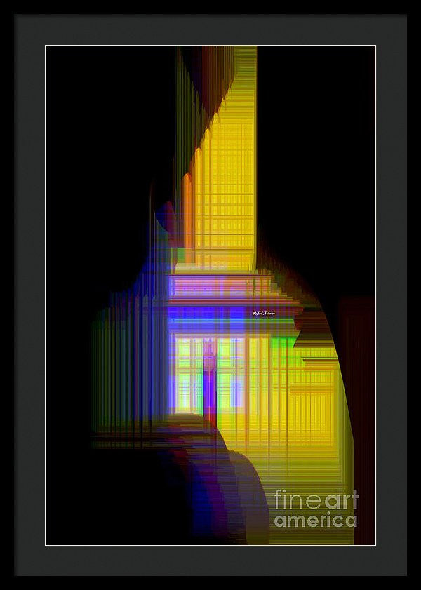 Framed Print - Abstract 9593