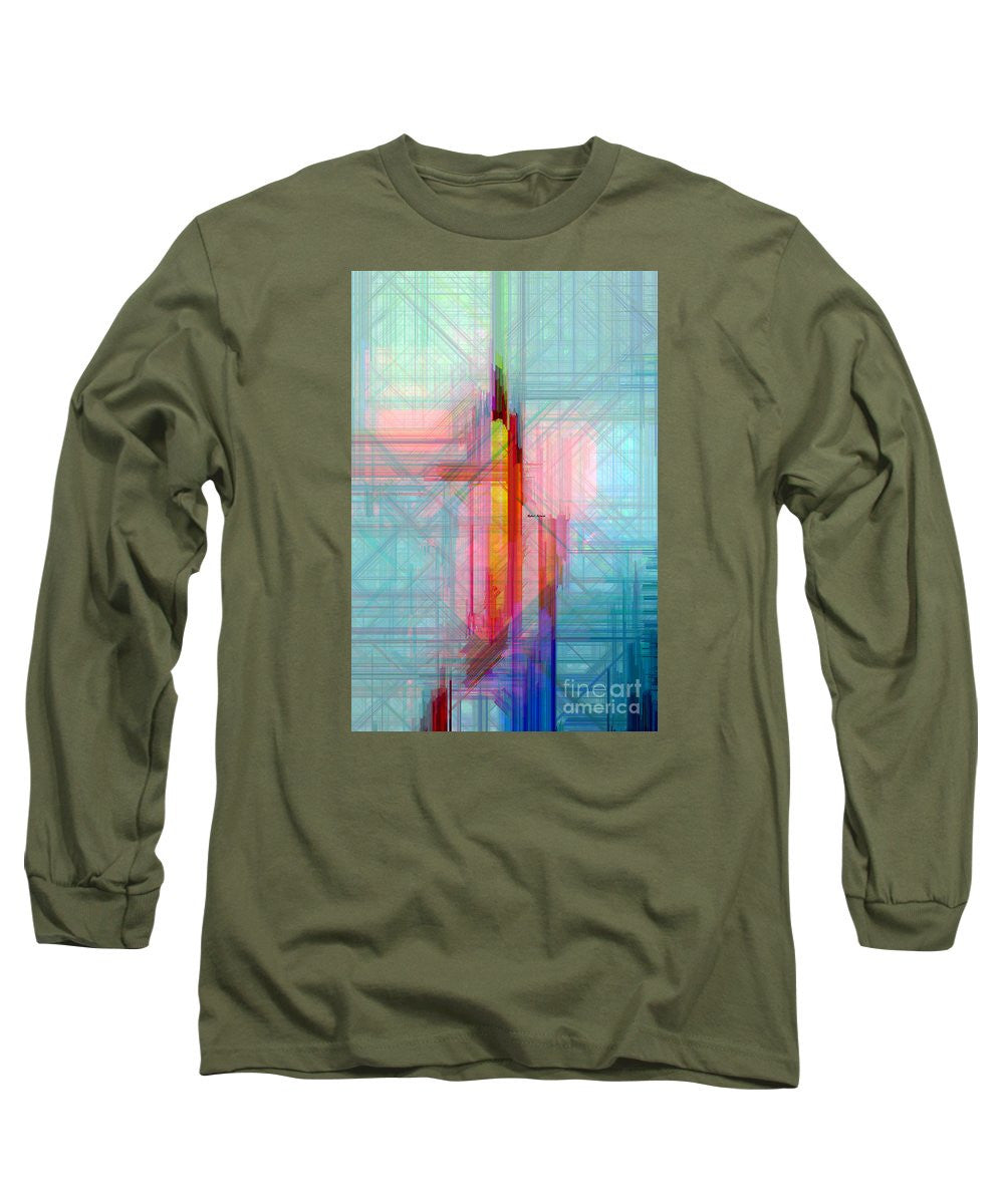 Long Sleeve T-Shirt - Abstract 9595