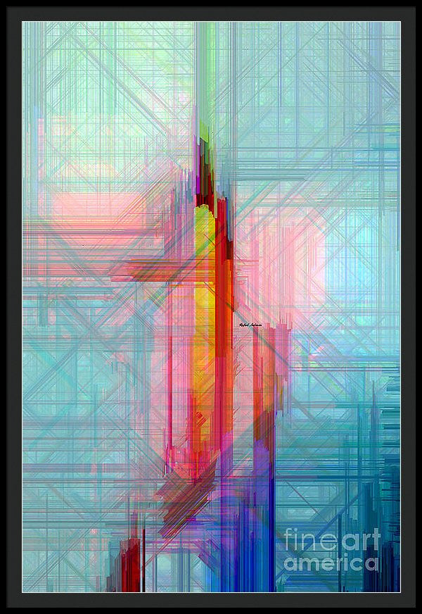 Framed Print - Abstract 9595