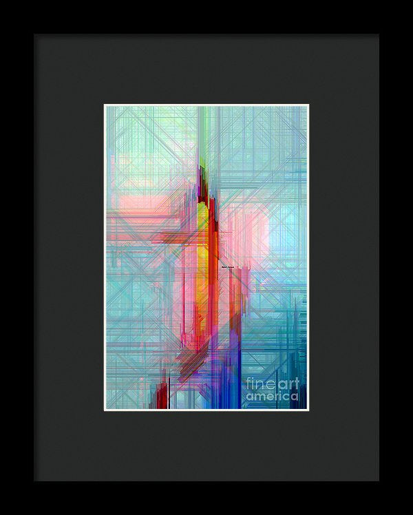 Framed Print - Abstract 9595