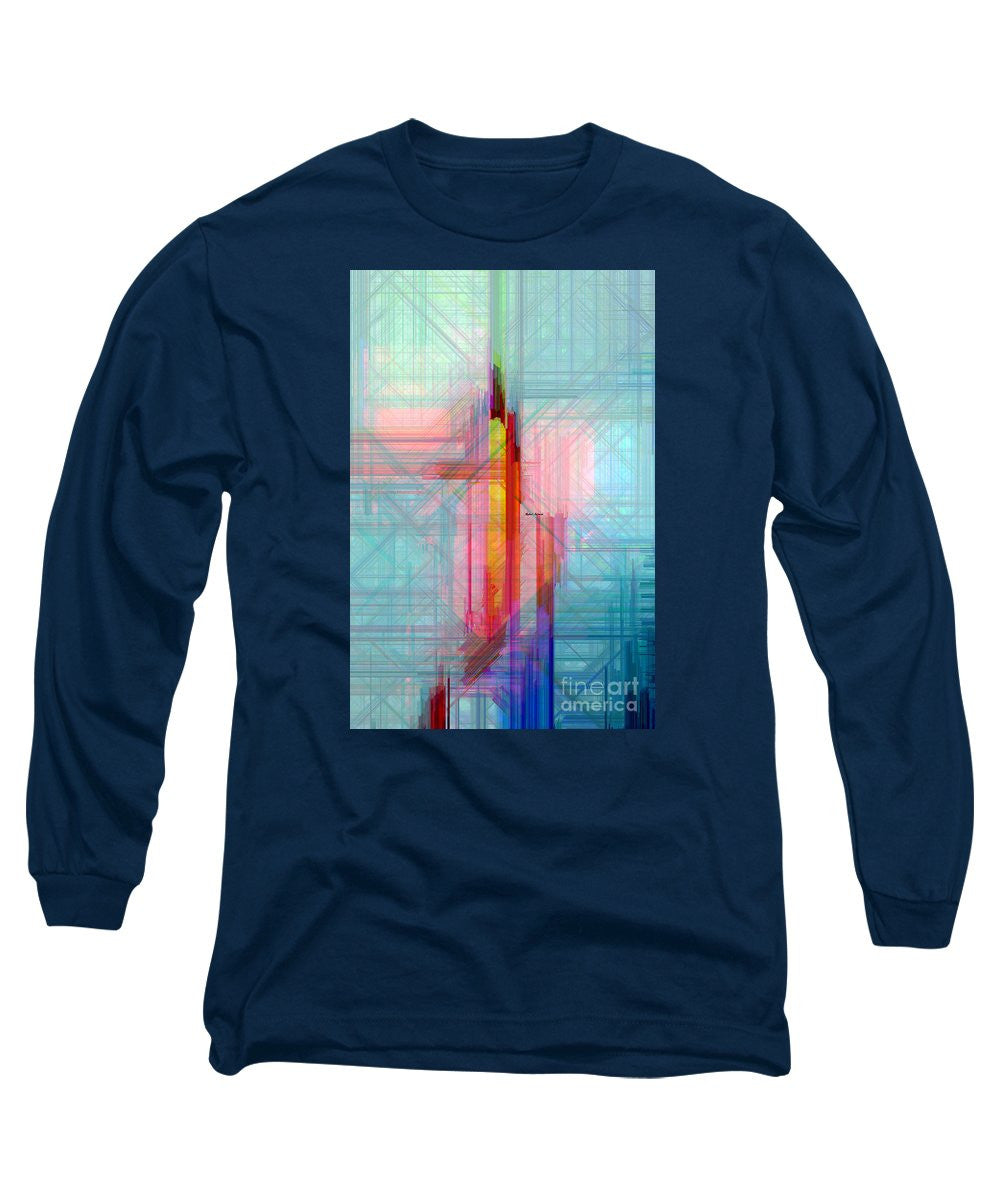 Long Sleeve T-Shirt - Abstract 9595