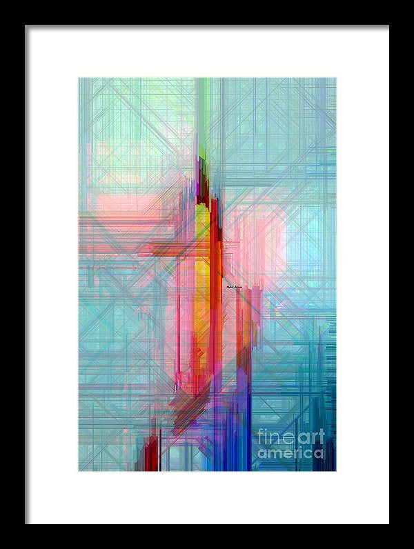 Framed Print - Abstract 9595