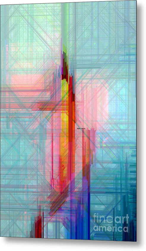 Metal Print - Abstract 9595