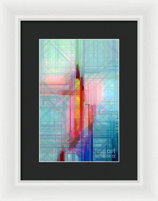 Framed Print - Abstract 9595