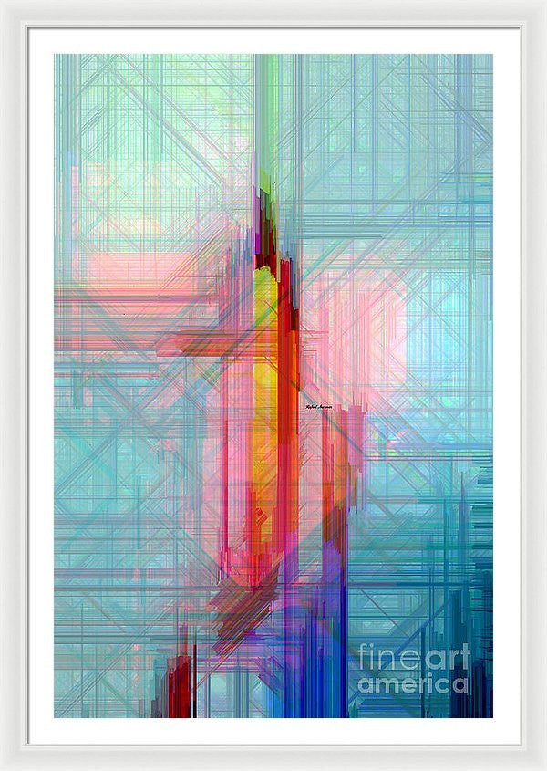 Framed Print - Abstract 9595