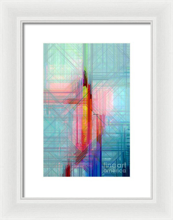 Framed Print - Abstract 9595