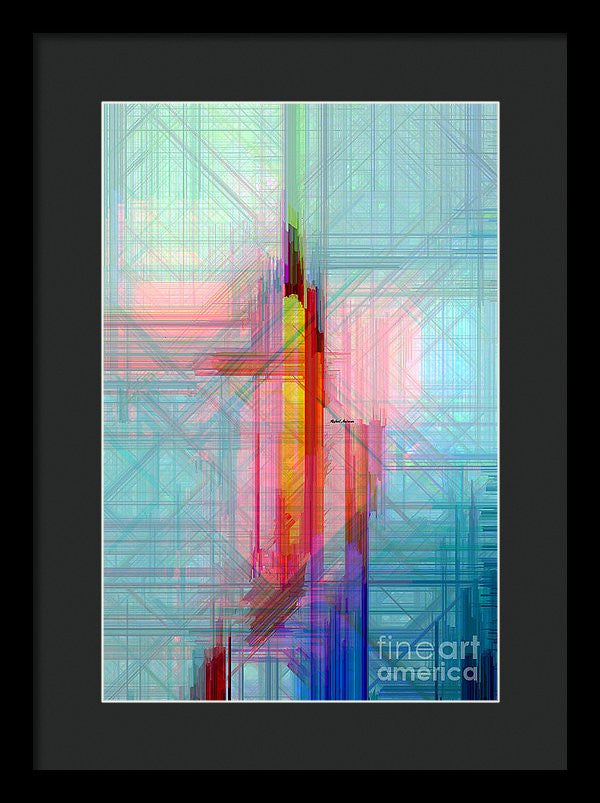 Framed Print - Abstract 9595