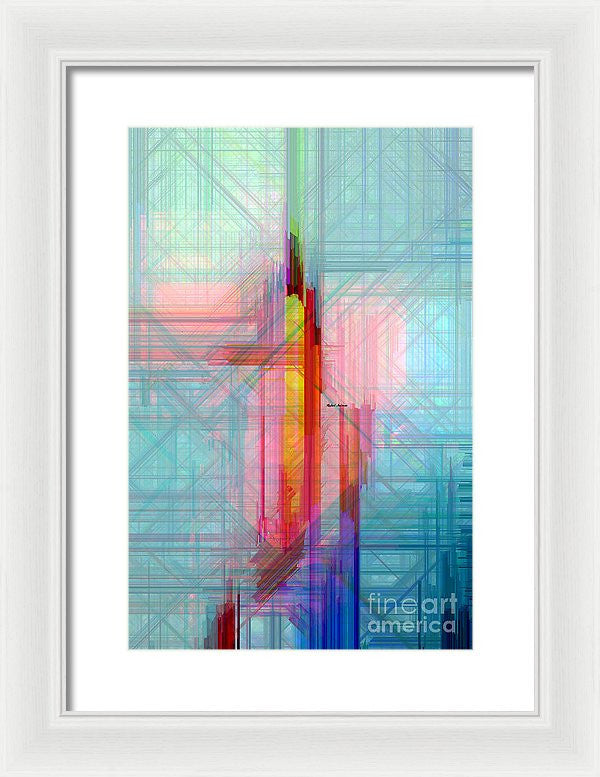 Framed Print - Abstract 9595