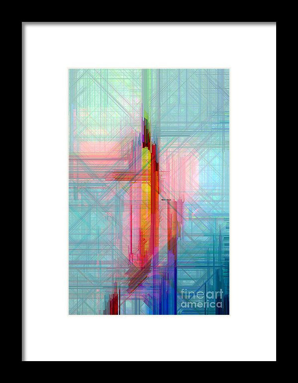 Framed Print - Abstract 9595