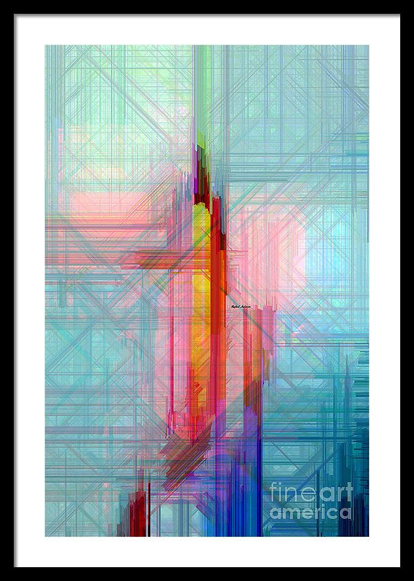 Framed Print - Abstract 9595