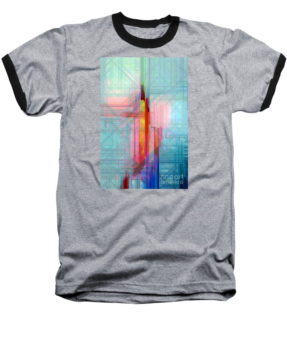 T-shirt de baseball - Abstrait 9595